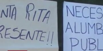 Vecinos de Santa Rita se manifiestan frente al municipio por promesas incumplidas