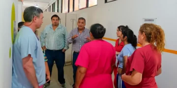 General Güemes: El ministro Mangione encabezó una visita de control y gestión en el hospital