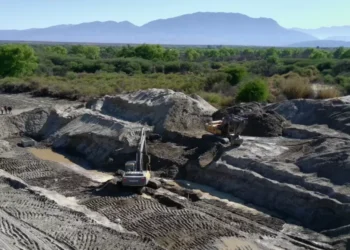 Cafayate: Sigue la construcción de una nueva planta depuradora y la colectora máxima