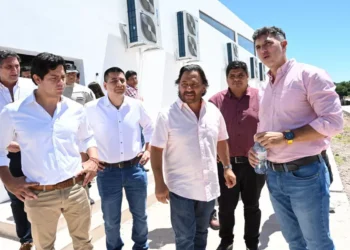 Salvador Mazza: Sáenz supervisó el puesto de control fronterizo