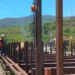 Vialidad de Salta construye un tercer tramo del puente Bailey que conecta Los Toldos con Bolivia
