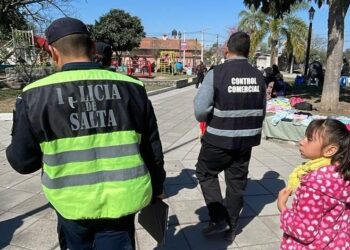 Rosario de Lerma: Detectan credenciales falsificadas en la feria de Pueblo Nuevo