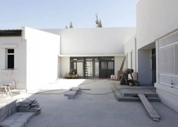 Cerrillos: Avanza en la construcción de un nuevo colegio secundario en la Ruta 26