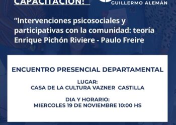 Aguaray: Encuentro departamental de capacitación docente