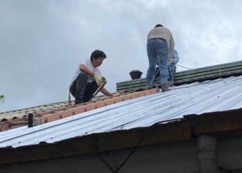 Aguaray: La Terminal de Ómnibus de Aguada del Zorro entra en la etapa final de renovación de su techado