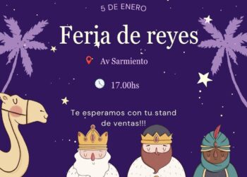 Aguaray: Convocatoria abierta para la Feria de Reyes en Av. Sarmiento