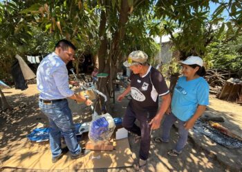 Aguaray: Acompañamiento a familia afectada por incendio
