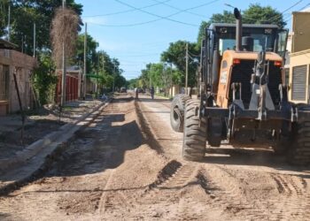 Orán: Avanzan las obras en Segundo Sombra, Rivadavia y Sarmiento