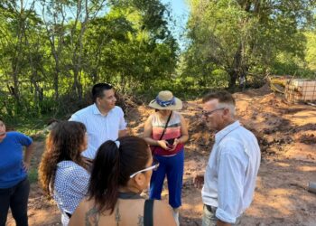 Aguaray: Avanza la perforación del pozo de agua en la comunidad El Algarrobal