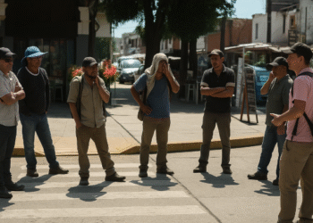 Trabajadores originarios reclaman una recomposición salarial frente al municipio de Tartagal