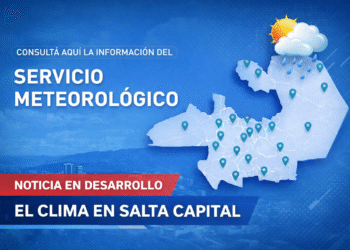 Alerta por tormentas fuertes para la Puna y los Valles salteños durante la tarde y noche