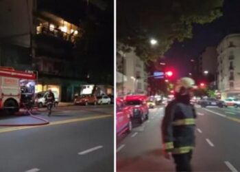 Tragedia en Palermo: una mujer murió y cinco personas resultaron heridas tras un incendio