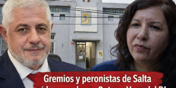 Gremios y peronistas de Salta exigen la expulsión de Outes y Vega del PJ