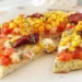 🍕 Pizza con masa de pollo a la mostaza: la receta saludable que marca tendencia