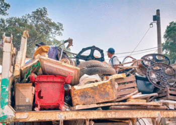 La Municipalidad de Tartagal retiró 8.000 kilos de chatarra en la Fase 4 del operativo de descacharrado