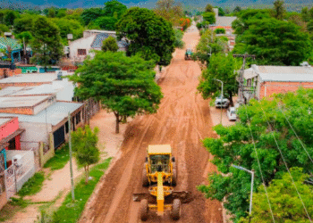 Avanzan las obras de infraestructura urbana y educativa en Tartagal