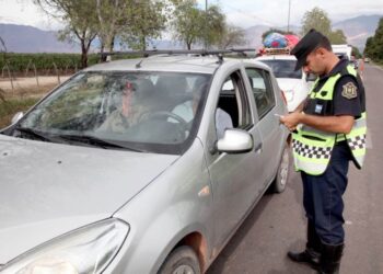 Tartagal refuerza los controles viales y recuerda la importancia de circular con la documentación al día