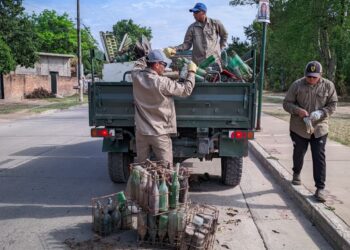 El operativo de Descacharrado llega a la zona norte de Tartagal para reforzar la lucha contra el dengue