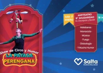 Circo y humor para toda la familia en el barrio Solidaridad