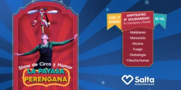 Circo y humor para toda la familia en el barrio Solidaridad