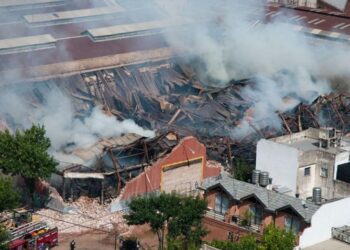 Explosión en Ezeiza: Iron Mountain aún tiene focos activos de incendio