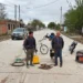 Las Lajitas: Pini Alabi recorrió obras viales en la calle Güemes