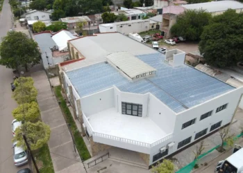 Las Lajitas: Últimos detalles en la ampliación del edificio municipal