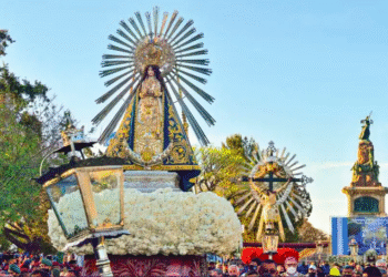 Inició la Novena en honor al Señor y la Virgen del Milagro bajo el lema “Camino del Encuentro y la Esperanza”