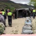 El Tala: Continúa la ola narco, vuelca una camioneta con 120 kilos de marihuana