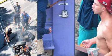 Violenta manifestación de «trapitos» por la implementación del Estacionamiento Medido en Quilmes